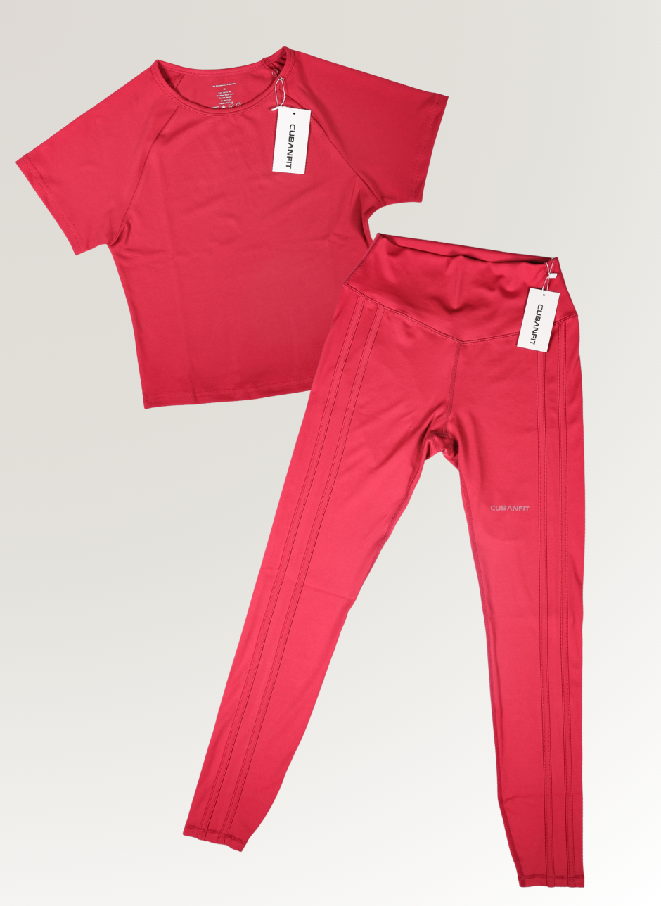 ROSSO GLOW GIRL SET 2.0 CubanFit