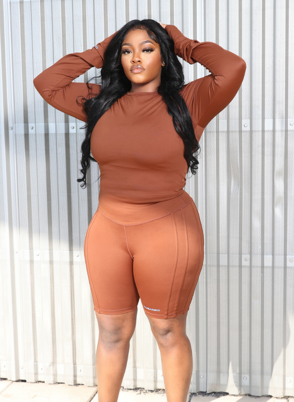 MOCHA GLOW GIRL SET CubanFit