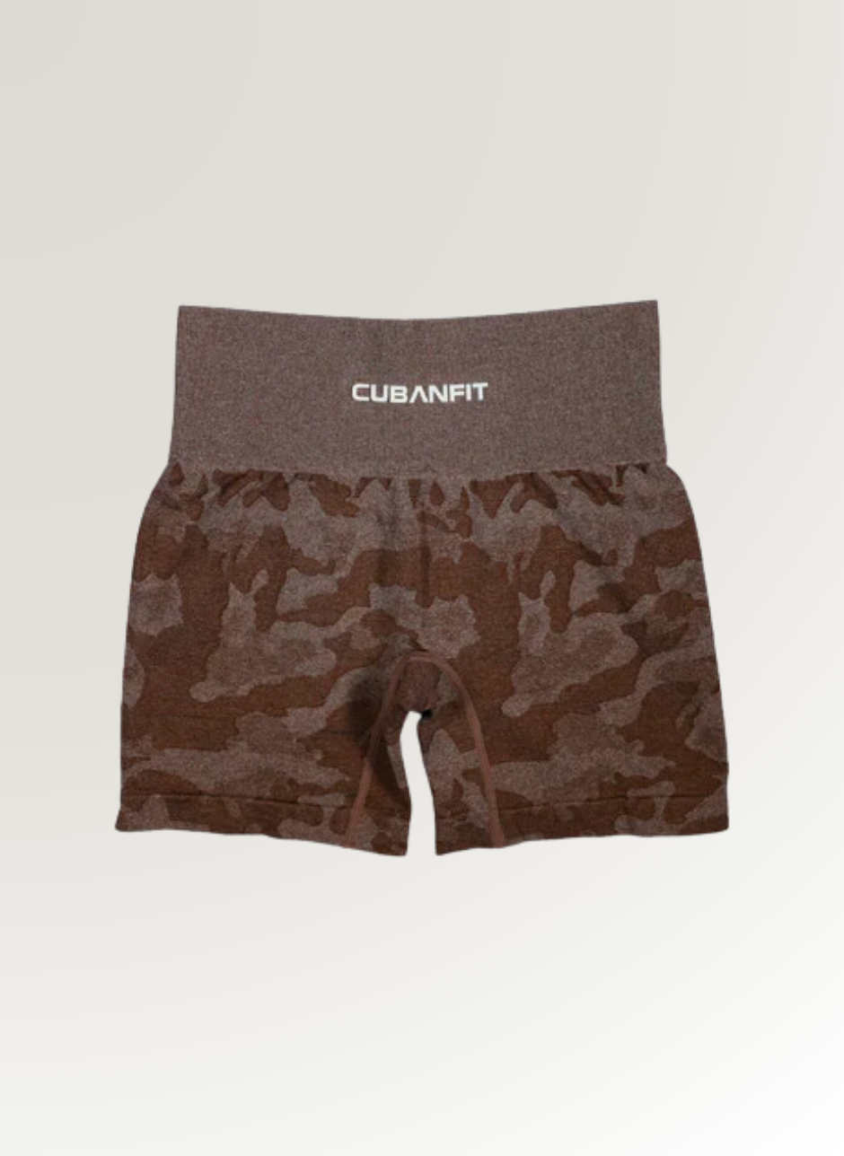 CEDAR SEAMLESS CAMO SHORTS CubanFit