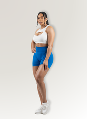 SAPPHIRE SEAMLESS SCRUNCH SHORTS CubanFit