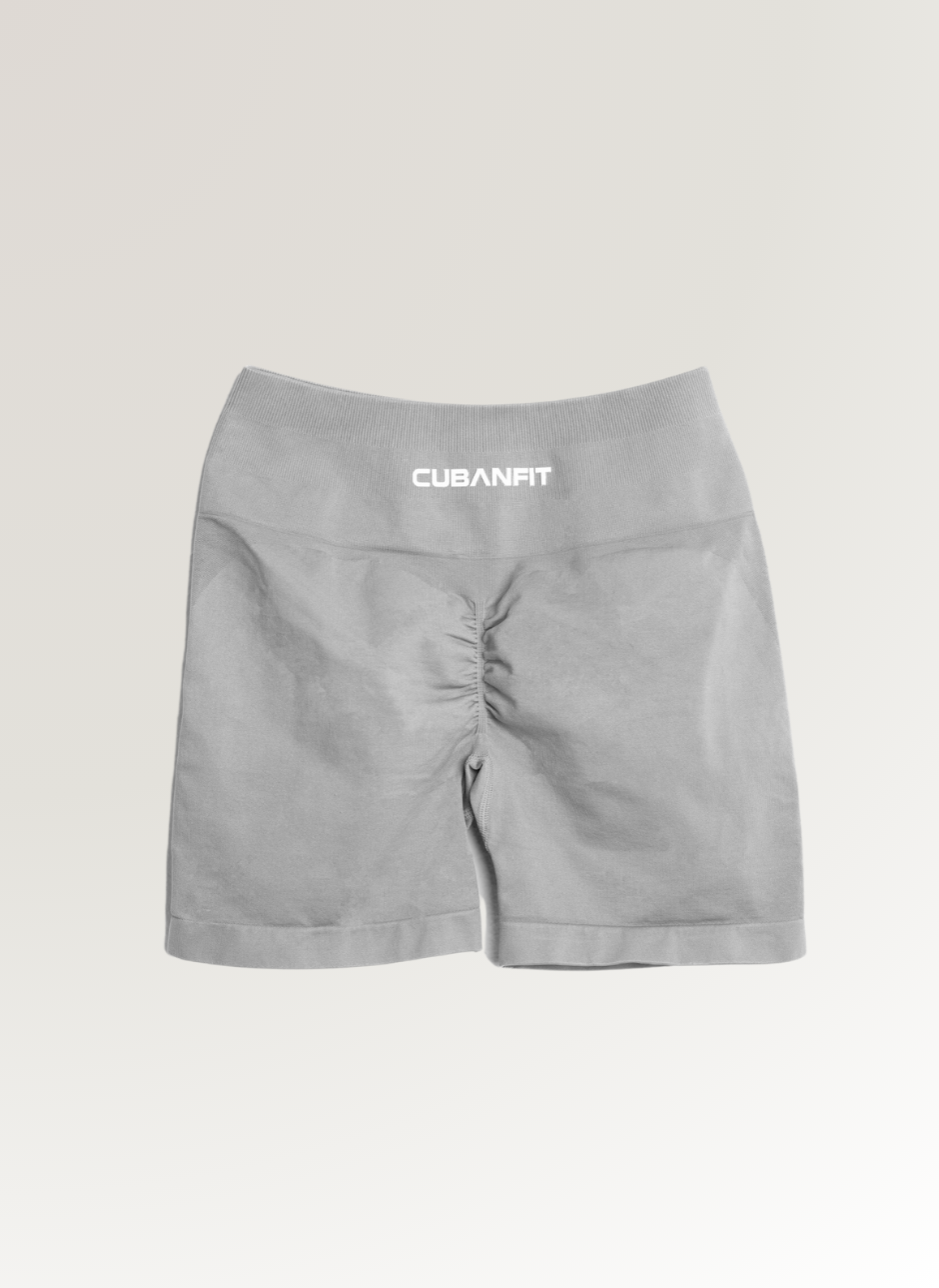 STEEL SEAMLESS SCRUNCH SHORTS CubanFit