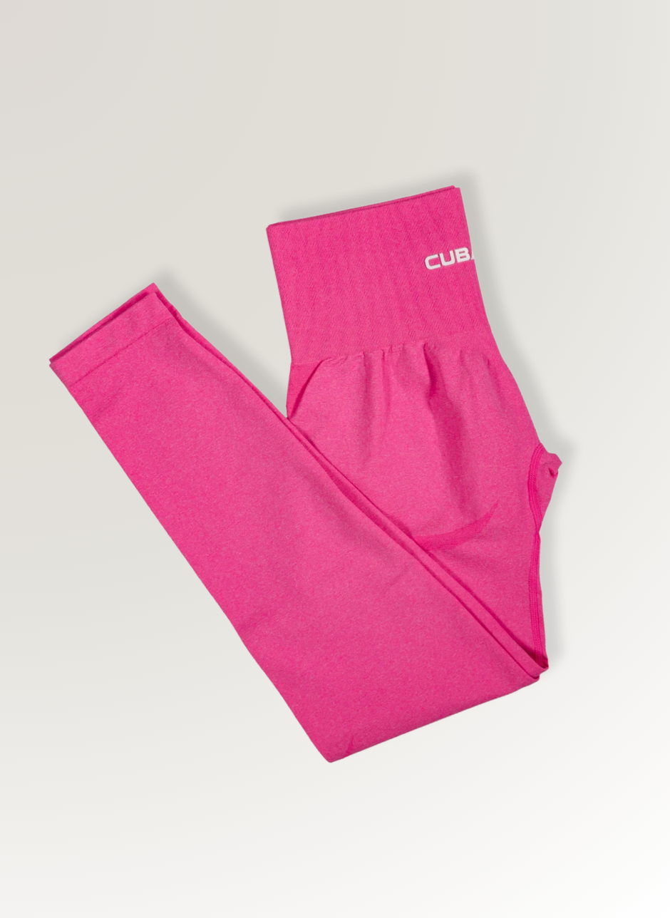 FUSCIA SEAMLESS CONTOUR LEGGINGS CubanFit