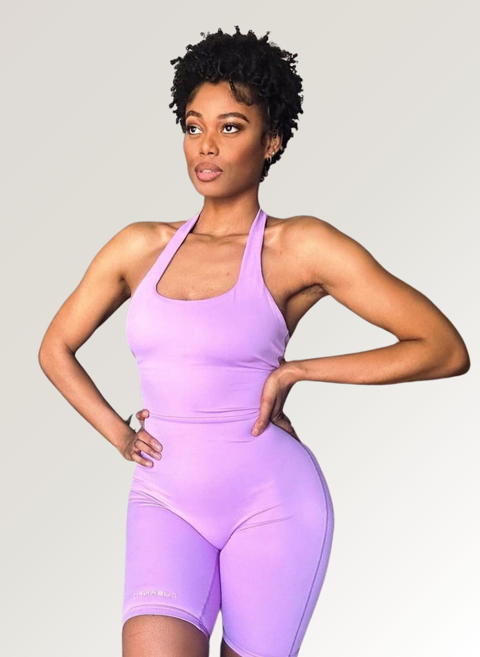 LAVANDER GLOW GIRL BODYSUIT (Copy) CubanFit