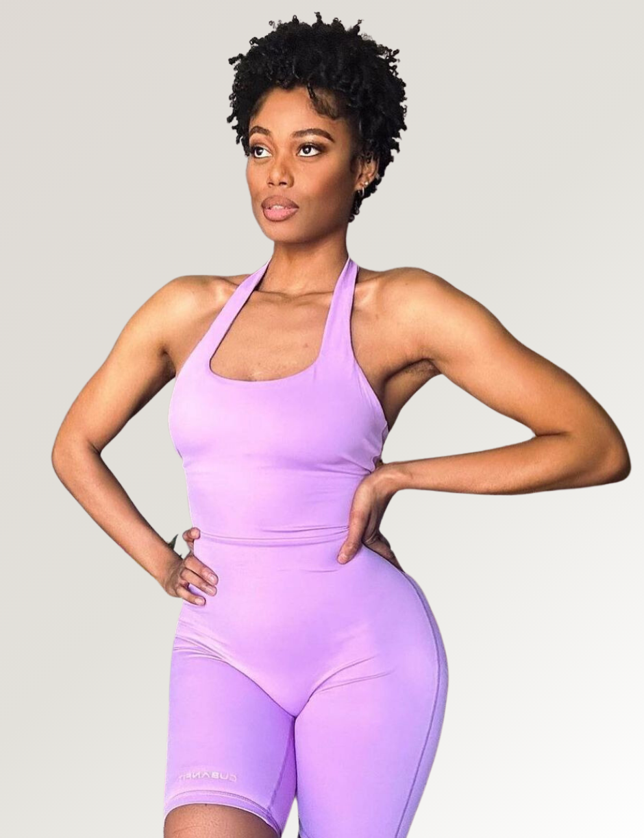 LAVANDER GLOW GIRL BODYSUIT (Copy) CubanFit
