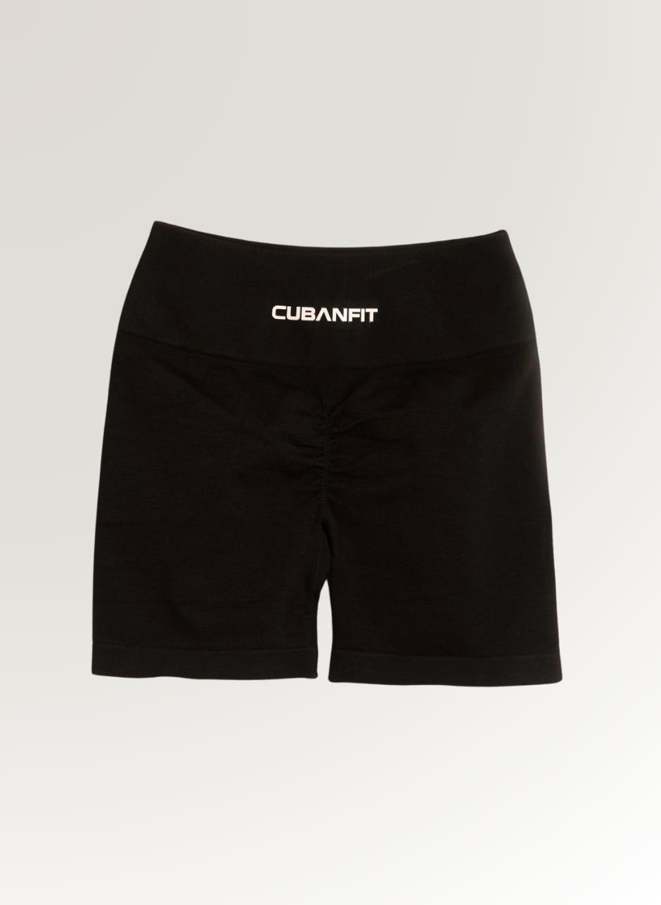 NOIR SEAMLESS SCRUNCH SHORTS CubanFit