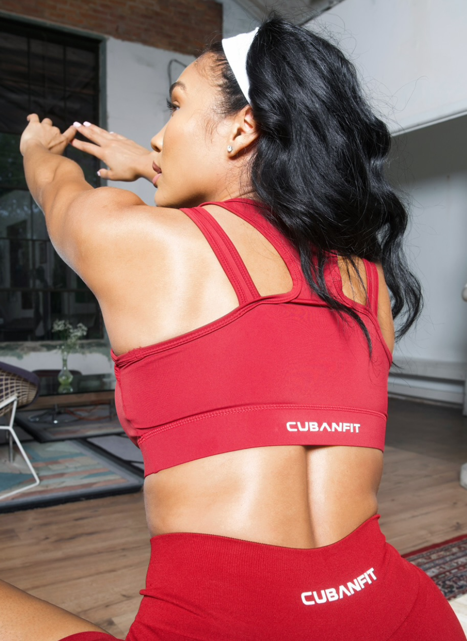 ROSSO HIGH-SUPPORT SPORTS BRA CUBANFIT