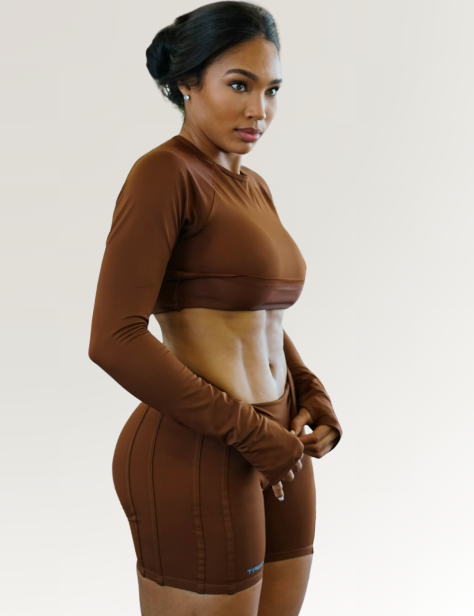MOCHA GLOW GIRL SET CubanFit