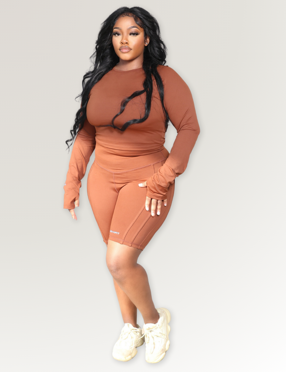 MOCHA GLOW GIRL SET CubanFit