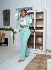 Off-Duty Joggers - Jade