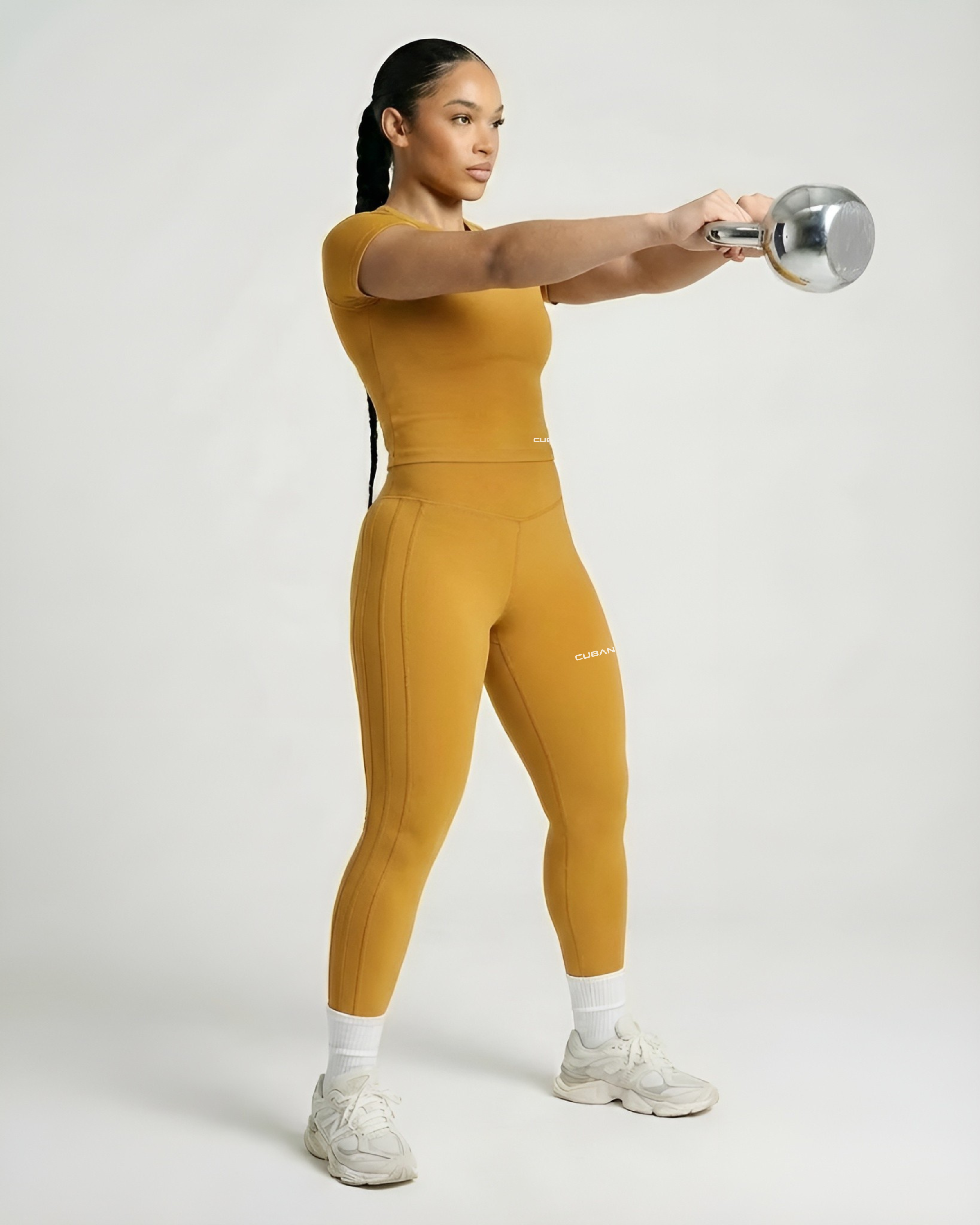Glow Girl Set 2.0 - Mustard CubanFit