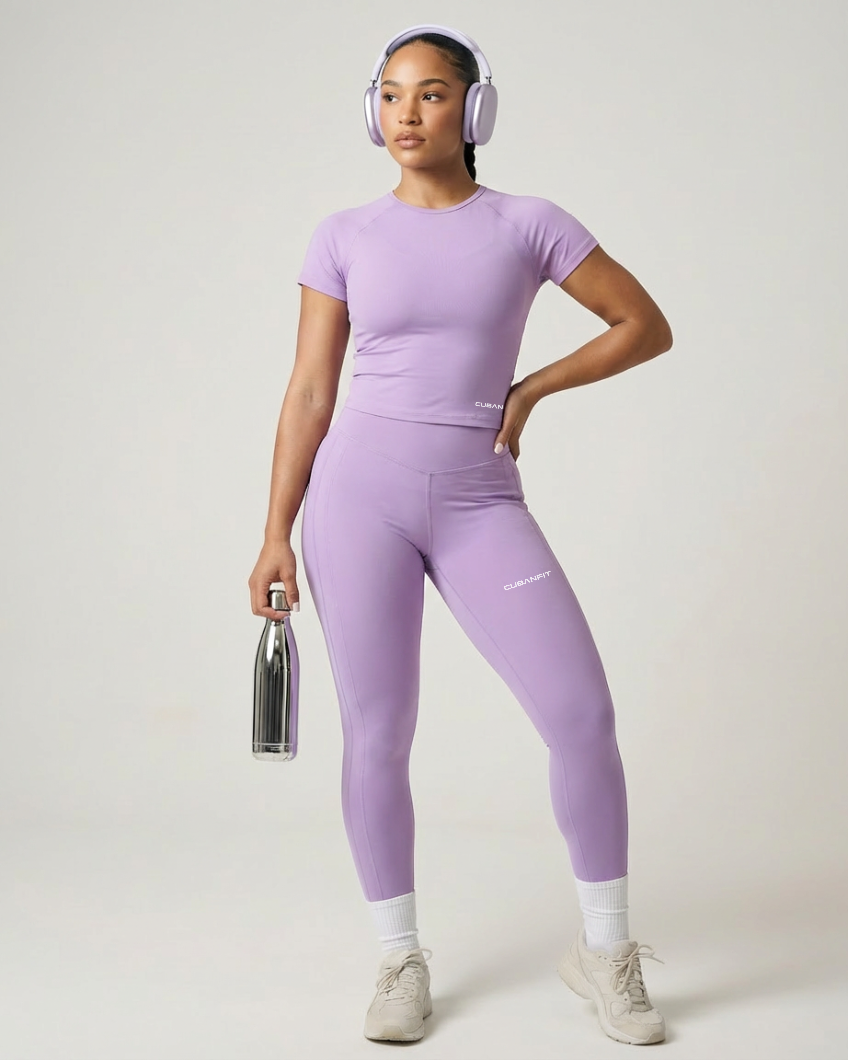 Glow Girl Set 2.0 - Lavender CubanFit