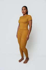 MUSTARD GLOW GIRL SET 2.0 CubanFit