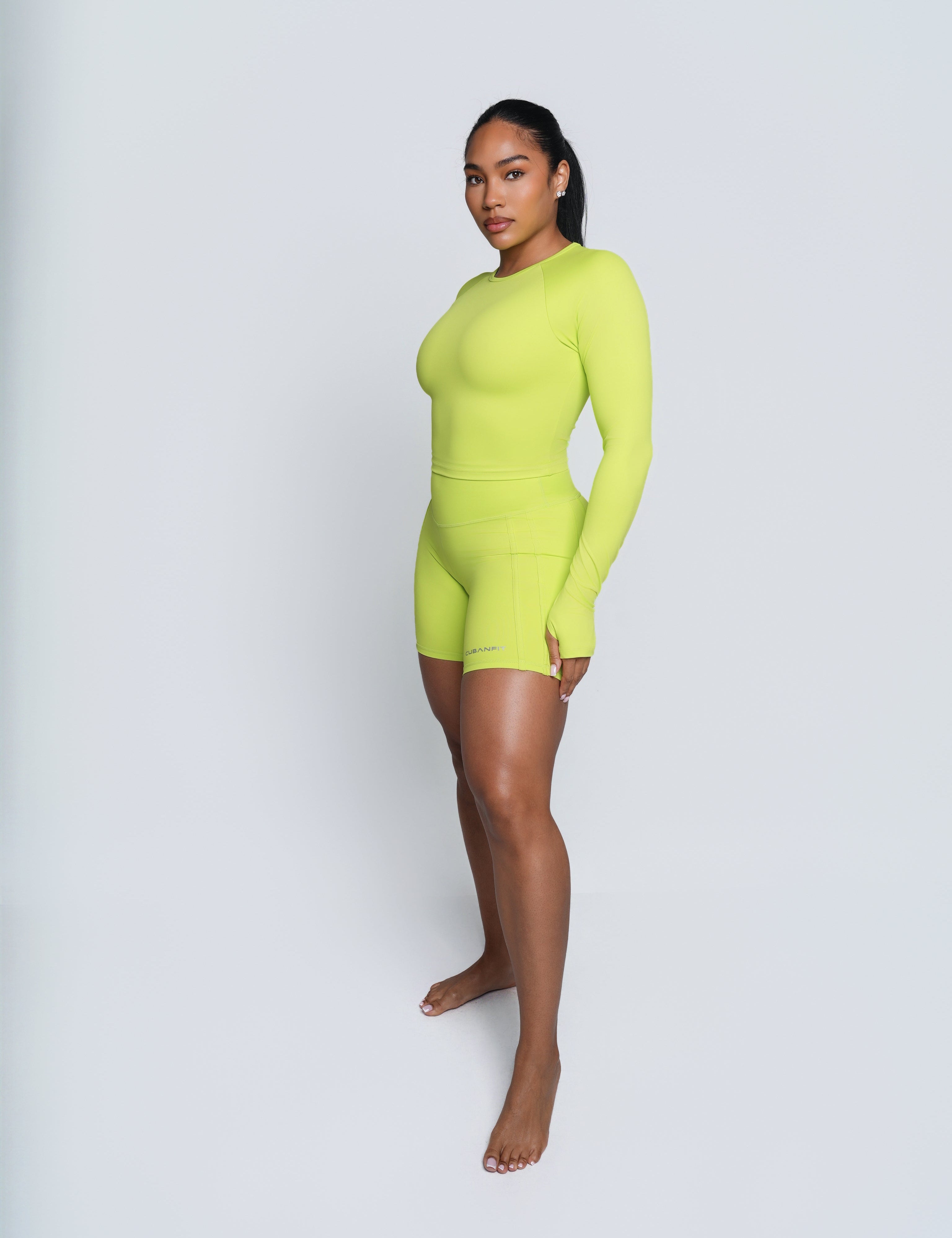 LIME GLOW GIRL SET CubanFit