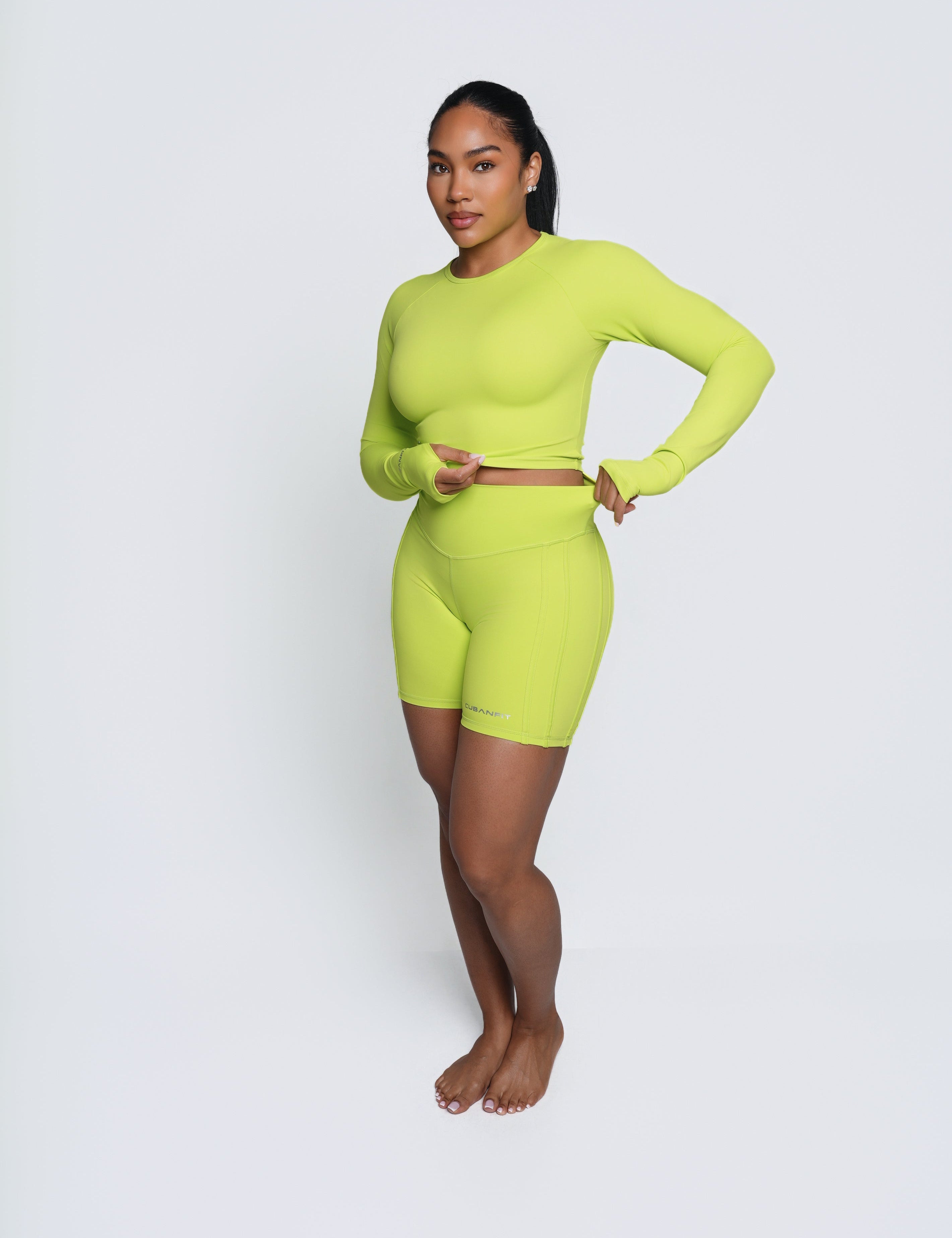 LIME GLOW GIRL SET CubanFit