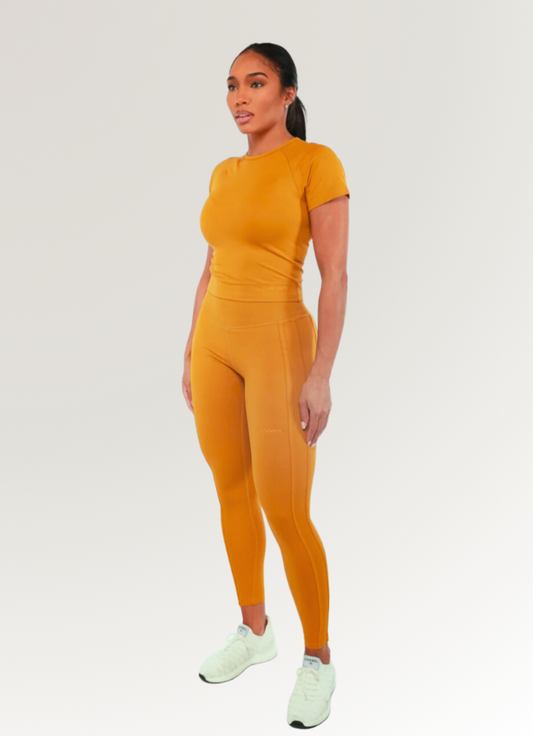 GLOW GIRL ROSSO LEGGINGS CubanFit