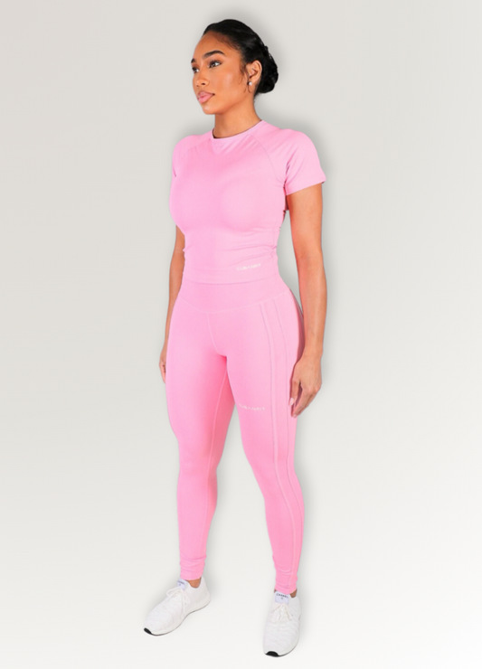 GLOW GIRL FLAMINGO LEGGINGS CubanFit