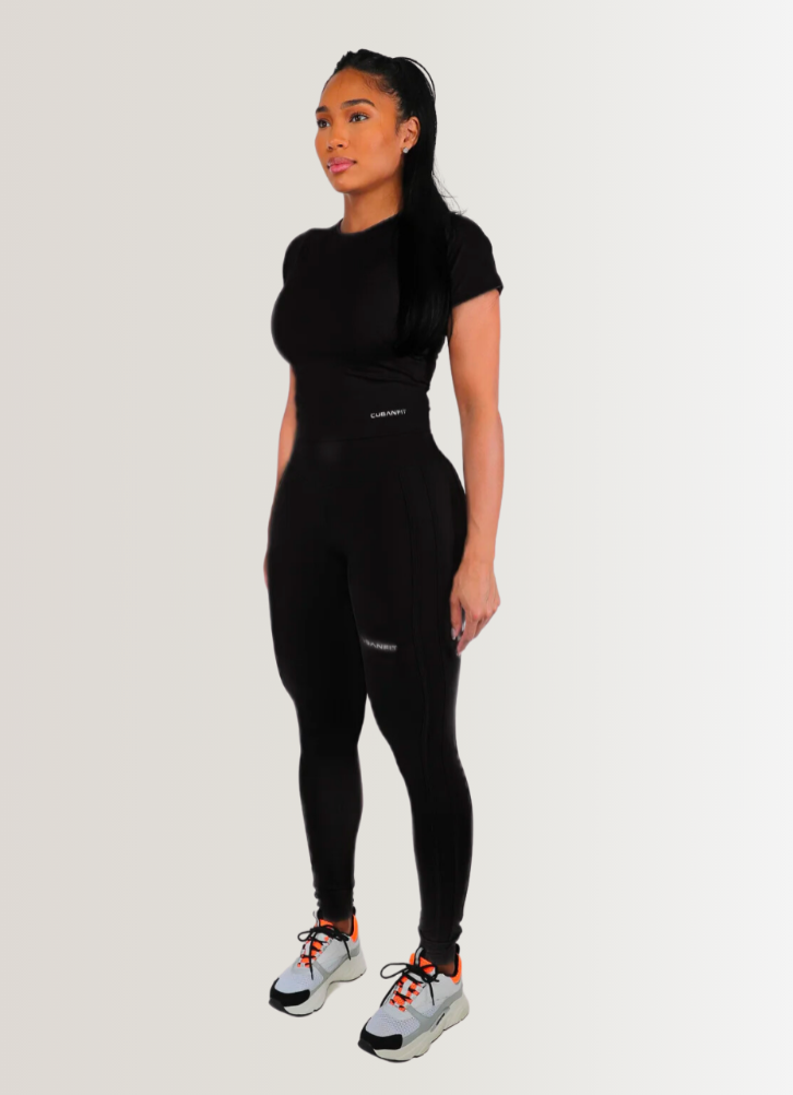 GLOW GIRL NOIR LEGGINGS CubanFit