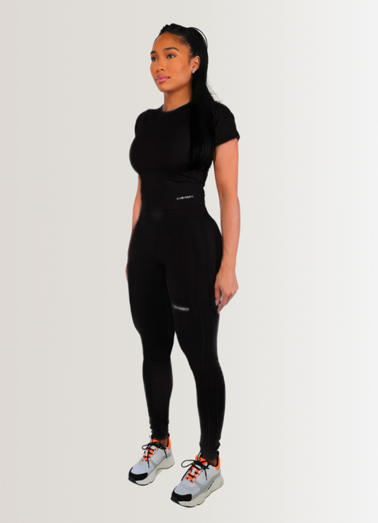 GLOW GIRL NOIR LEGGINGS CubanFit