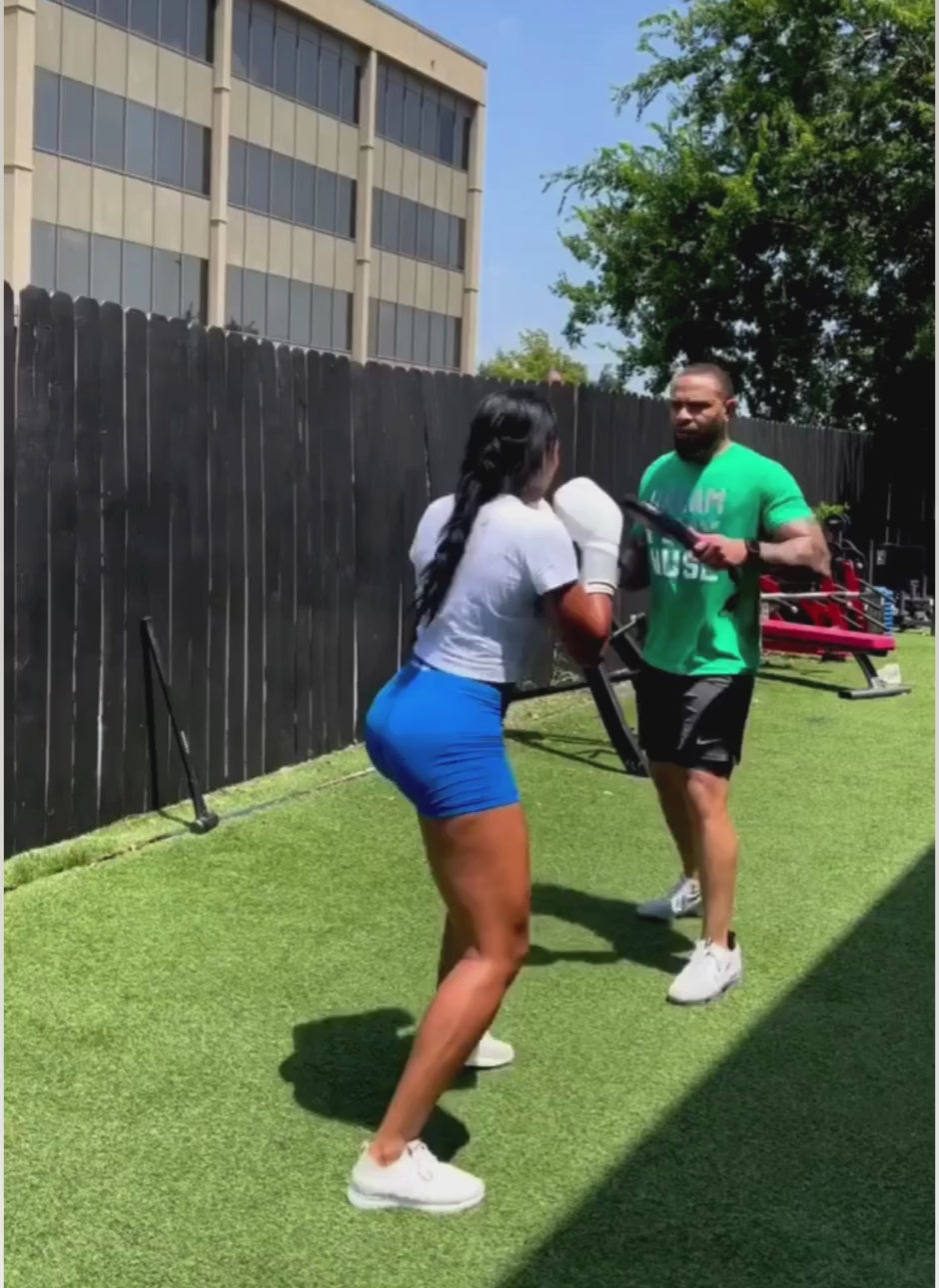 Seamless Scrunch Shorts - Sapphire